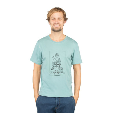 HOMO MONS ASCENDERE-ARCTIC-XL pánské tričko modré