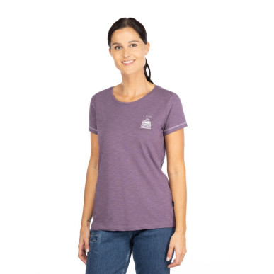 GANDIA E-CIAO-DARK VIOLET-34 dámské tričko tmavě fialové