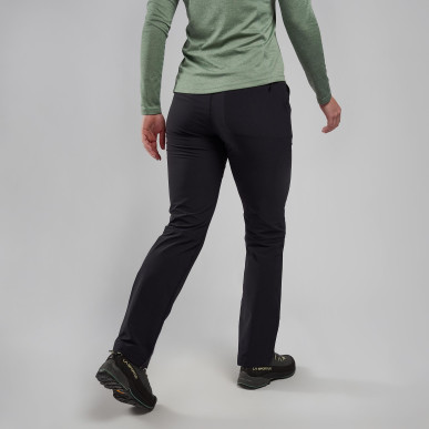 FEM TERRA STRETCH LITE PANTS REG LEG-BLACK-UK10/S dámské kalhoty černé