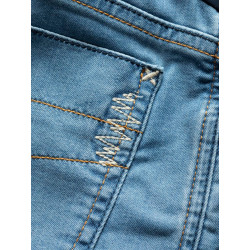 FUJI 3.0-DENIM LIGHT BLUE-44 dámské 3/4 kalhoty světle modré denim