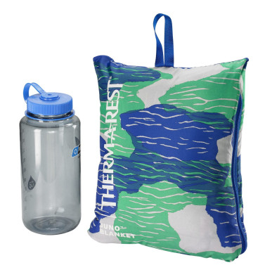 JUNO BLANKET Tide Pool Print eraloftová přikrývka