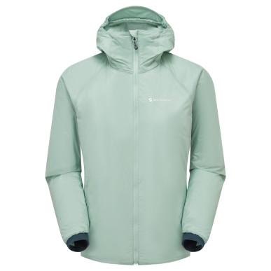 FEM FORTES LITE HOODIE-SEA MIST-UK14/L dámská bunda mentolová