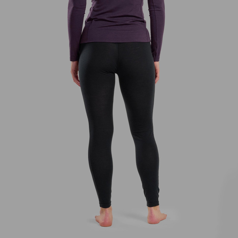 FEM MALLI LEGGINGS-BLACK-UK14/L dámské kalhoty černé