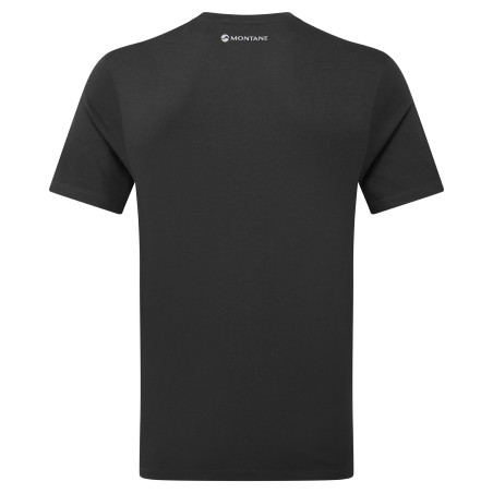 ABSTRACT MOUNTAIN T-SHIRT-MIDNIGHT GREY-M pánské triko tmavě šedé