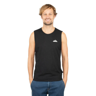 CALANQUES TRE FRATELLI-BLACK-XL pánské tílko černé