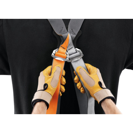 SWAN FREEFALL STAINLESS celotělový nastavitelný úvazek pro lanová centra - balení 5 ks