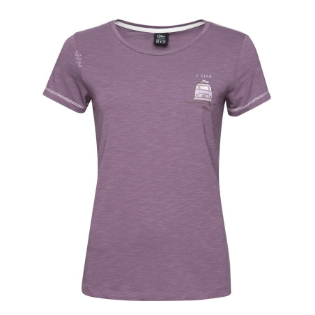 GANDIA E-CIAO-DARK VIOLET-42 dámské tričko tmavě fialové