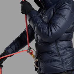 FEM KAMEN HOODIE-ECLIPSE BLUE-UK8/XS dámská bunda modrá