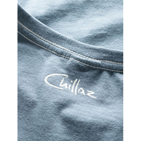 OUT IN NATURE-GREYBLUE-XXL pánské tričko šedomodré