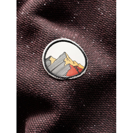 ALICANTE LOGO 2.0-BRICK-XS pánská mikina cihlová