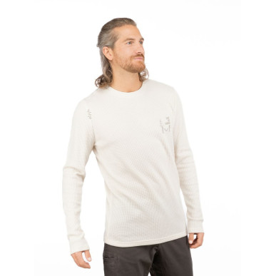 CUENCA-SAND-XXL pánské tričko s dlouhým rukávem pískové