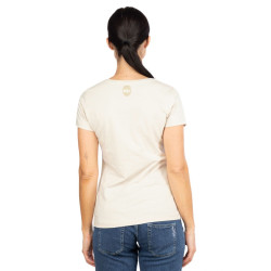GANDIA MOUNTAIN PATCH-SAND-46 dámské tričko pískové