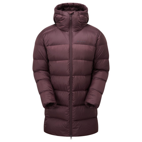 POLARON XT HOODIE-DARK GARNET-M pánská bunda hnědofialová
