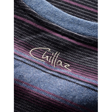 PORTO-BLACK-L pánské tričko s dlouhým rukávem černé