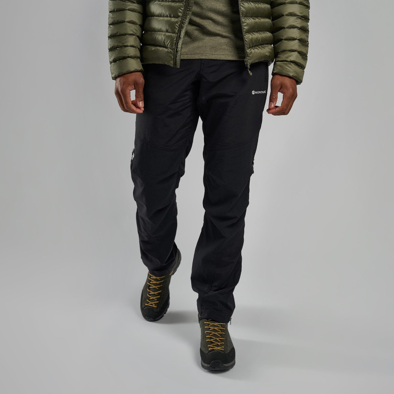 TERRA PANTS REG LEG-BLACK-34/L pánské kalhoty černé TERRA PANTS REG LEG-BLACK-34/L pánské kalhoty černé