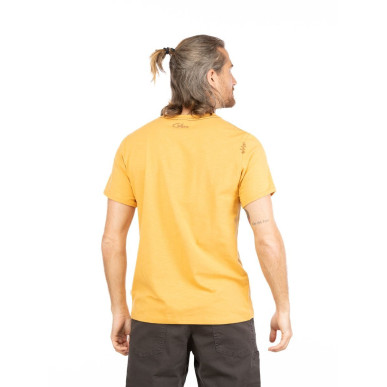 OUT IN NATURE-OCHRE-XL pánské tričko okrové