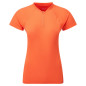 FEM DART NANO ZIP T-SHIRT-TIGERLILY-UK8/XS dámské triko oranžové FEM DART NANO ZIP T-SHIRT-TIGERLILY-UK8/XS dámské triko oranžové