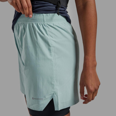 FEM JETSTREAM 6" SHORTS-SEA MIST-UK8/XS dámské kraťasy mentolové