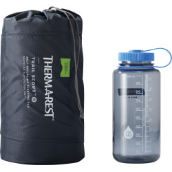 TRAIL SCOUT Large Deep Forest samonafukovací karimatka tm. zelená 196x64x2,5