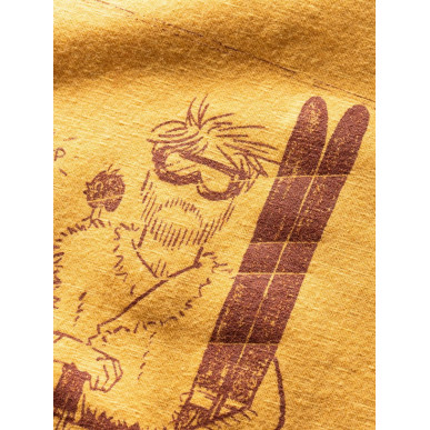 HOMO MONS SPORTIVUS-OCHRE-XL pánské tričko okrové