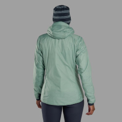 FEM FORTES LITE HOODIE-SEA MIST-UK16/XL dámská bunda mentolová