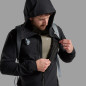 TENACITY HOODIE-BLACK-S pánská bunda černá