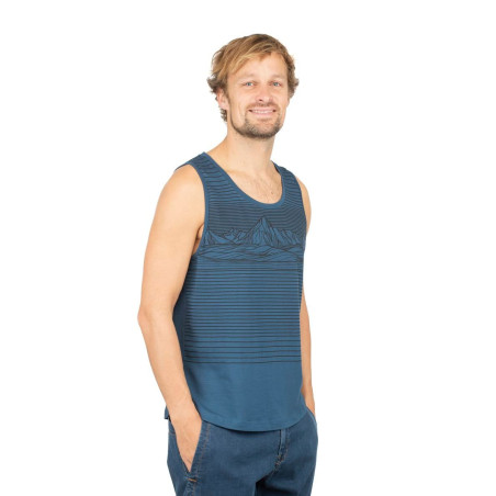 PALAU MOUNTAIN-DARK BLUE-XXL pánské tílko tmavě modré