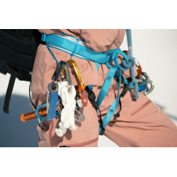 ALTITUDE L/XL skialpinistický úvazek tyrkysový