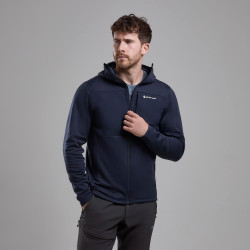 FURY XT HOODIE-ECLIPSE BLUE-L pánská mikina modrá