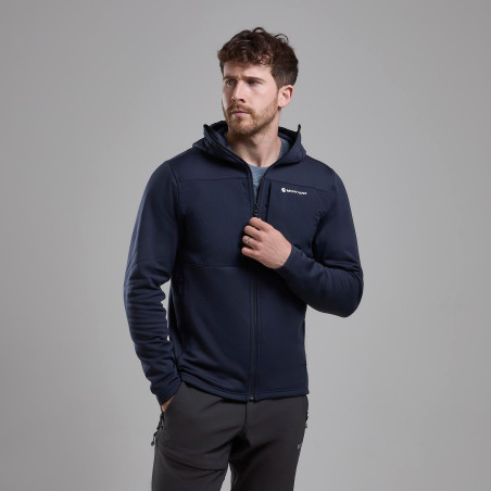 FURY XT HOODIE-ECLIPSE BLUE-L pánská mikina modrá