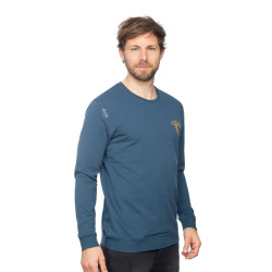 HOKKAIDO CHILLAZ ROPE-DARK BLUE-XL pánská mikina tmavě modrá