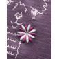 GANDIA HAPPY ALPACA-DARK VIOLET-36 dámské tričko tmavě fialové GANDIA HAPPY ALPACA-DARK VIOLET-36 dámské tričko tmavě fialové