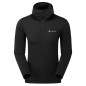 PROTIUM HOODIE-BLACK-XL pánská mikina černá