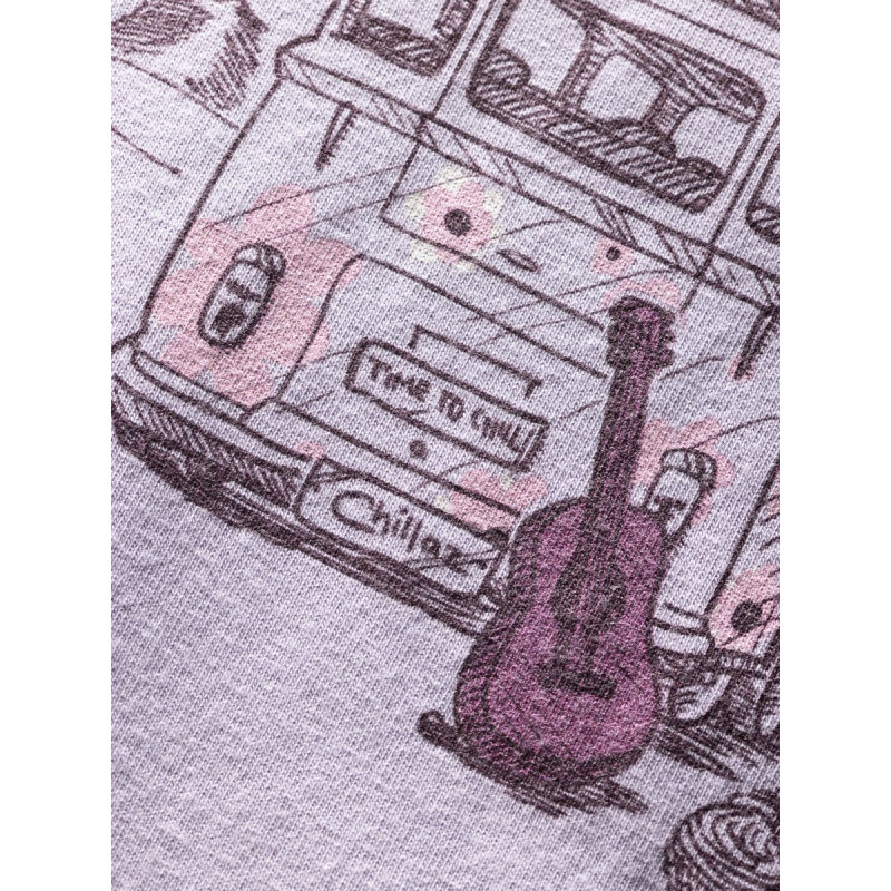 ISEO OUT IN NATURE-VIOLET-32 dámské tričko fialové