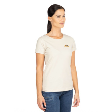GANDIA MOUNTAIN PATCH-SAND-32 dámské tričko pískové