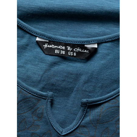 KORFU-DARK BLUE-38 dámský top tmavě modrý