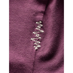 EXPLORER-DARK BORDEAUX-L pánské tričko tmavě fialové