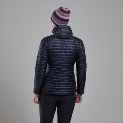 FEM ALPINE 850 NANO HOODIE-ECLIPSE BLUE-UK12/M dámská bunda modrá
