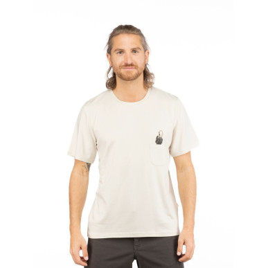 SCARY SCREAM-SAND-S pánské tričko pískové