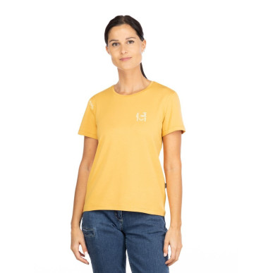 ISEO OUT OF ORDER-OCHRE-48 dámské tričko okrové