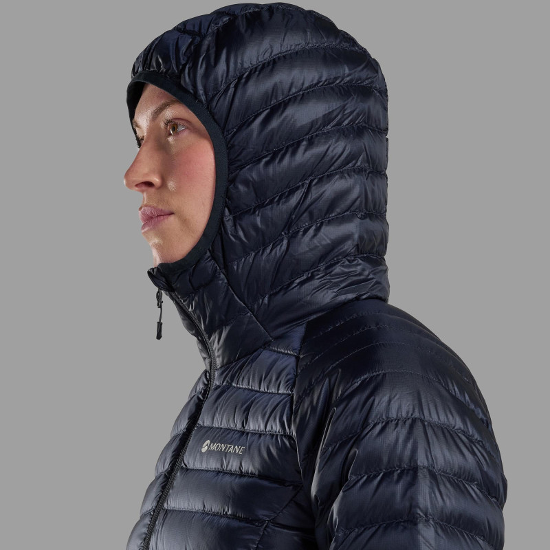 FEM ANTI-FREEZE LITE HOODIE-ECLIPSE BLUE-UK10/S dámská bunda modrá