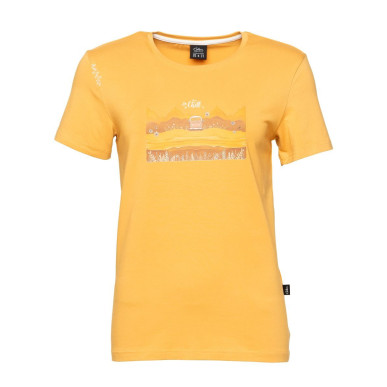 ISEO TIME TO CHILL-OCHRE-44 dámské tričko okrové