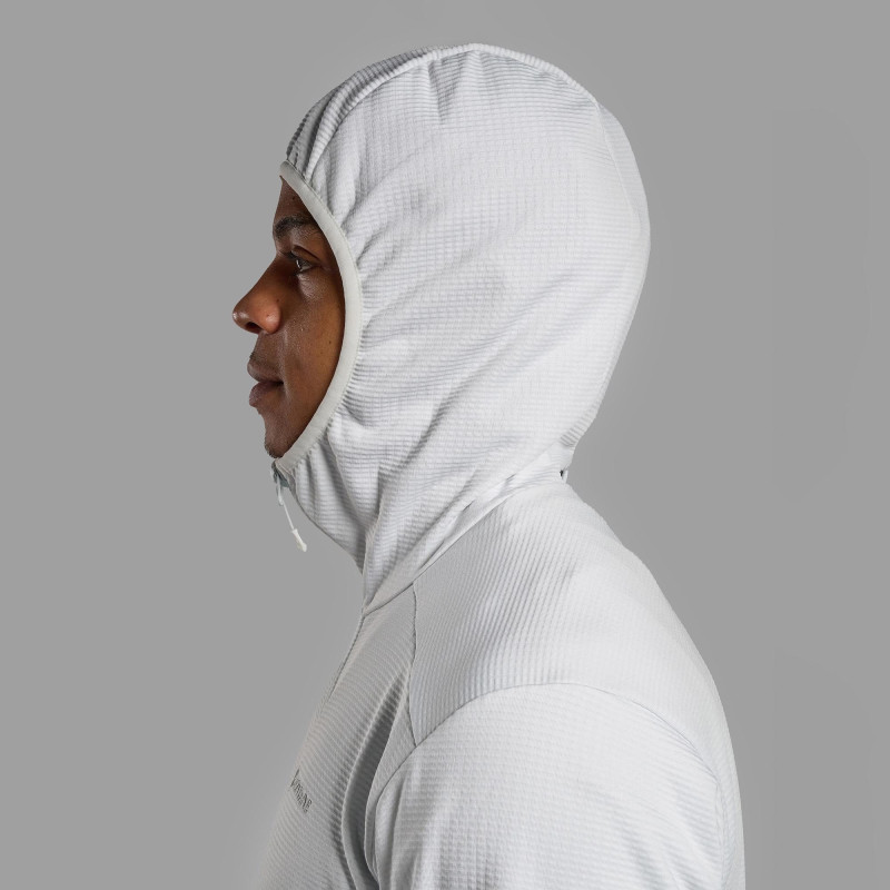 PROTIUM HOODIE-POWDER-XXXL pánská mikina bílá