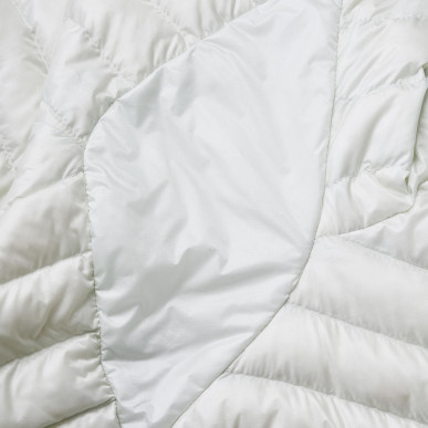 ANTI-FREEZE LITE HOODIE-POWDER-M pánská bunda bílá