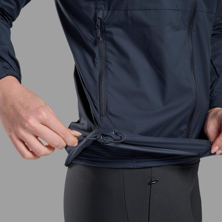 FEM FEATHERLITE HOODIE-ECLIPSE BLUE-UK12/M dámská bunda modrá