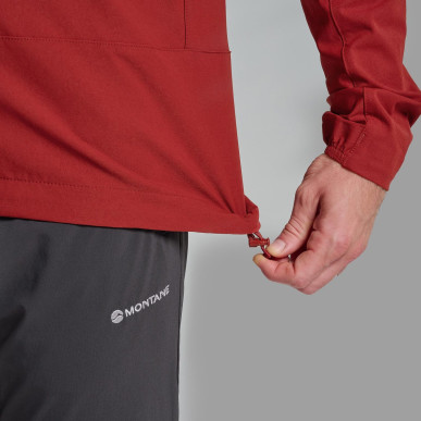 TENACITY JACKET-DARK MAPLE-L pánská bunda tmavě červená