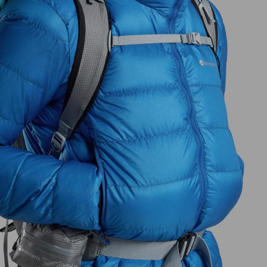 KAMEN HOODIE-NEPTUNE BLUE-XL pánská bunda modrá