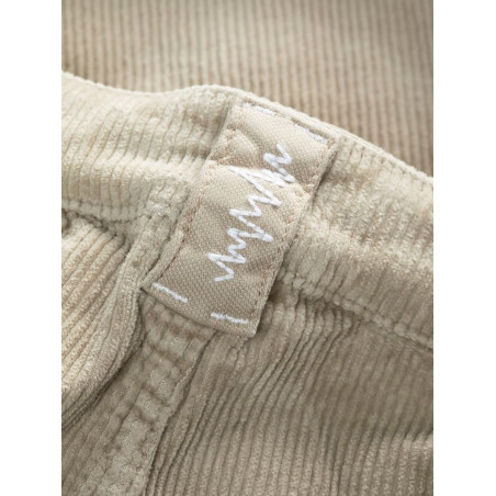 MAGDALENA-DARK SAND-36 dámské kalhoty tmavě pískové