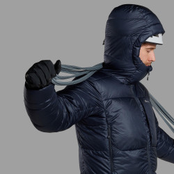 KAMEN XT HOODIE-ECLIPSE BLUE-L pánská bunda modrá