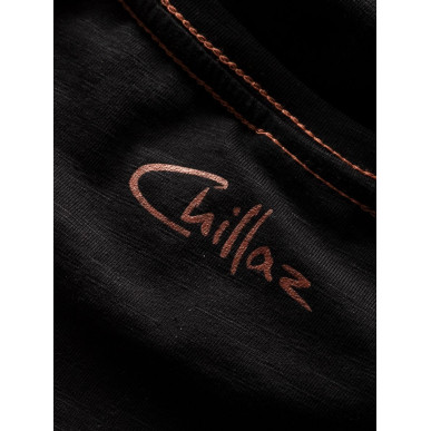 GANDIA GIRLS TALK CHALK-BLACK-32 dámské tričko černé